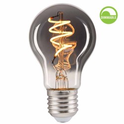 LED КРУШКА Е27 4W 1800K 100lm A60 SMOKE димируема filament