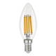 LED КРУШКА Е14 7W 3000K 960lm B35 свещ filament