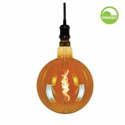 LED КРУШКА Е27 6W 2200K 350lm G125 ART димируема filament