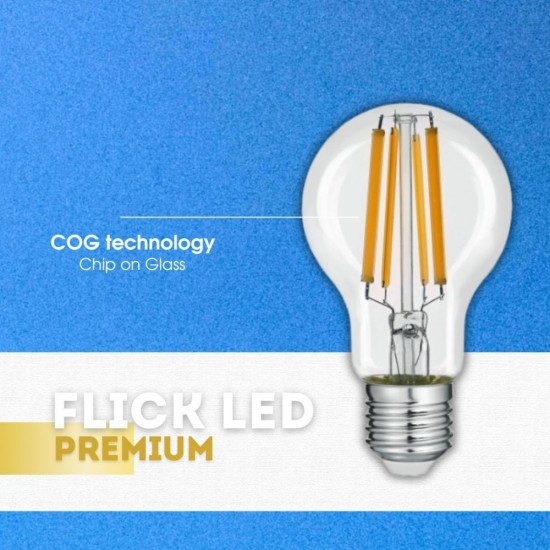 LED КРУШКА Е27 11W 3000K 1521lm A60 filament
