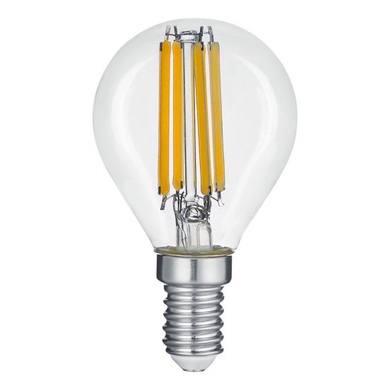 LED КРУШКА Е14 7W 4000K 960lm P45 малък балон filament