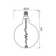 LED КРУШКА Е27 6W 2200K 130lm G200 ART димируема filament