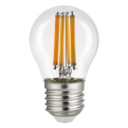 LED КРУШКА Е27 7W 3000K 960lm P45 малък балон filament