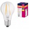 LED КРУШКА Е27 6.5W 2700K 806lm A60 filament OSRAM