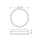 LED плафониера ELLIS/R LED ∙ 12W ∙ черен ∙ 4000K ∙ IP54
