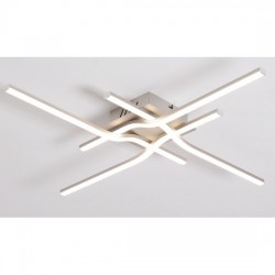 LED Плафониера Belight 38W 1960lm Хром-мат