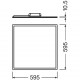 LED  панел 36W 6500K 3240lm ECO 595x595 LEDVANCE