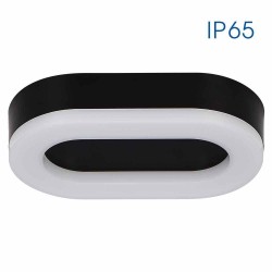LED плафониера DOLCE/O LED ∙ 11W ∙ черен ∙ 4000K ∙ IP65